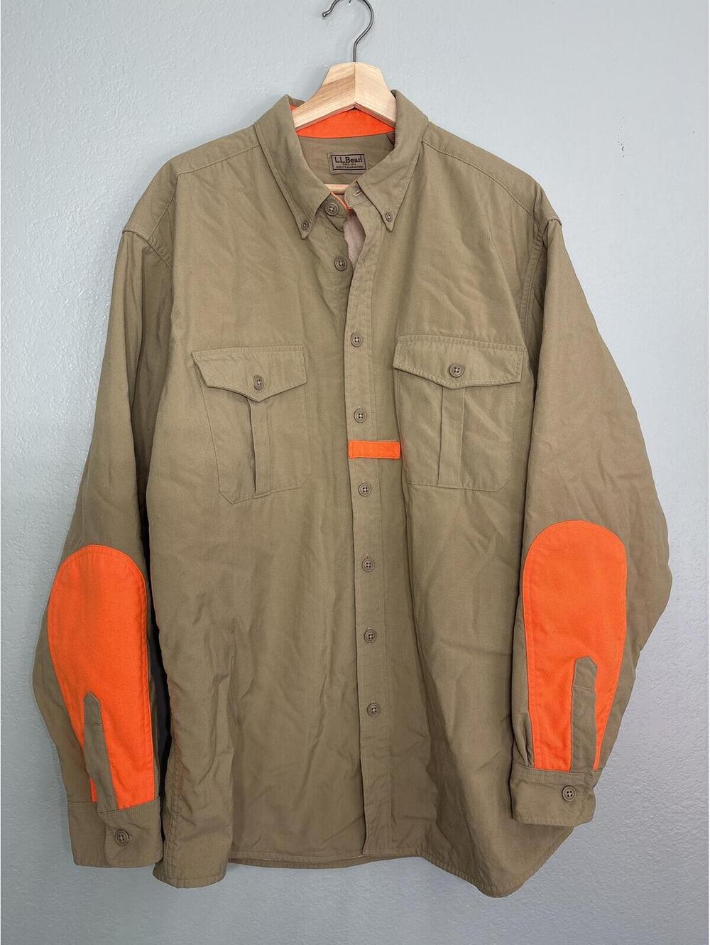 ll bean upland hunting flannel safety [COPY]